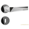 Domino Líra Körrozettás Ajtókilincs Fényes Króm WC
