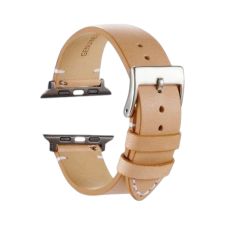 Domshop Apple Watch Csatos Bőr Szíj okosóra kellék