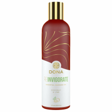 Dona Reinvigorate - vegán masszázsolaj - kókusz-lime (120ml) masszázsolaj és gél
