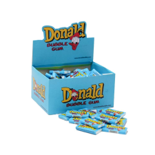 Donald tutti frutti rágógumi - 4,5g csokoládé és édesség
