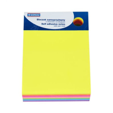 DONAU 101x76mm öntapadó jegyzettömb - 7 színű (280 lap / tömb) (7581001PL-99) post-it