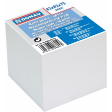 DONAU 83x83mm Kockatömb - Fehér (600 lap) (8309000-09) jegyzettömb