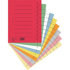 DONAU 8610001S-99 regiszter A4 vegyes színek (D8610V) (D8610V) regiszter és tartozékai