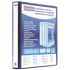 DONAU A4 Panorámás gyűrűs könyv 25mm - Kék (2788254PL-10) gyűrűskönyv