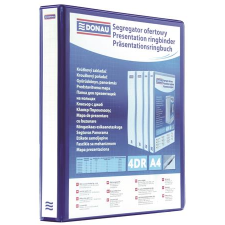 DONAU A4 Panorámás gyűrűs könyv 40mm - Kék (2788404PL-10) gyűrűskönyv