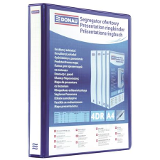 DONAU A4 Panorámás gyűrűs könyv 65mm - Kék (2788654PL-10) gyűrűskönyv