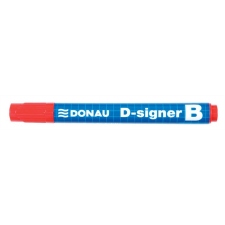DONAU D-signer B 2-4mm Táblamarker - Piros (7372001-04PL) filctoll, marker