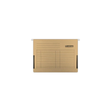 DONAU Függőmappa, oldalvédelemmel, karton, A4, DONAU, barna, 25db/cs mappa