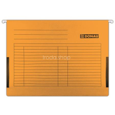 DONAU Függőmappa, oldalvédelemmel, karton, A4, DONAU, narancs mappa