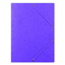 DONAU Gumis mappa DONAU A/4 prespán lila mappa