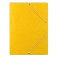 DONAU Gumis mappa DONAU A/4 prespán sárga mappa