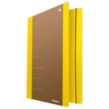 DONAU Gumis mappa, karton, A4, DONAU Life, neon sárga (D2060S) irattartó