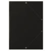 DONAU Gumis mappa, karton, A4, DONAU "Standard", fekete