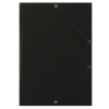 DONAU Gumis mappa, karton, A4, DONAU "Standard", fekete