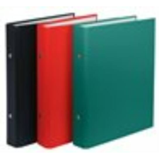 DONAU Gyűrűs könyv, 2 gyűrű, 30 mm, A5, PP/karton, DONAU, zöld gyűrűskönyv