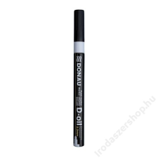 DONAU Lakkmarker, 2,2 mm, S, DONAU D-oil, fehér (D7366FE) filctoll, marker