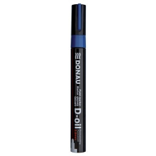 DONAU Lakkmarker, 2,8 mm, M, DONAU "D-oil", kék filctoll, marker