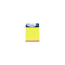 DONAU Öntapadó jegyzettömb, 101x76 mm, 7x40 lap, DONAU, vegyes szín post-it