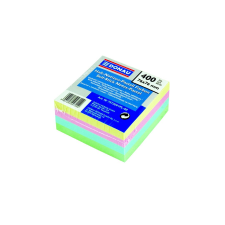 DONAU Öntapadó jegyzettömb DONAU 76x76 mm 400 lap vegyes pasztell színek post-it