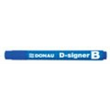 DONAU Táblamarker, 2-4 mm, kúpos, DONAU "D-signer B", kék filctoll, marker