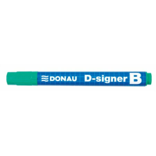 DONAU Táblamarker, 2-4 mm, kúpos, DONAU "D-signer B", zöld filctoll, marker