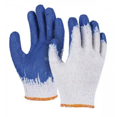 DONAU Védőkesztyű, textil, DONAU "Safety", 10/XL, kék