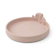 Done by Deer Peekaboo Elphee púder rózsaszín szilikon tányér babaétkészlet