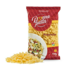 DONNA PASTA TÉSZTA REGINELLE 1 TOJÁSOS FODROS KOCKA 500G tészta