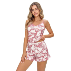 Donna Tina top női pizsama, virágos S