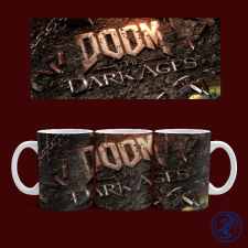  Doom - The Dark Ages bögre (Fehér) ajándéktárgy