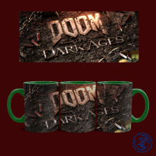 Doom - The Dark Ages bögre (Zöld) ajándéktárgy
