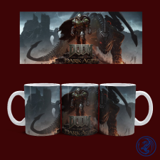 Doom - The Dark Ages - Doomslayer bögre (Fehér) ajándéktárgy