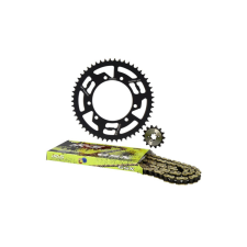 Doppler Lánc készlet alumínium fekete 14x53 - 420 Doppler Derbi Senda X-treme egyéb motorkerékpár alkatrész