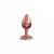Dorcel Diamond Plug S - alumínium anál dildó - kicsi (rózsaarany)