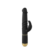 Dorcel Furious Rabbit 2.0 - lökő csiklókaros vibrátor (fekete) vibrátorok