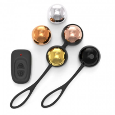 Dorcel Training Balls - rádiós, variálható gésagolyó szett kéjgolyó