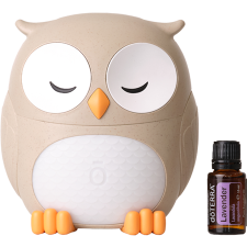 doTERRA Baglyos párologtató és 15 ml Levendula illóolaj - doTERRA illóolaj