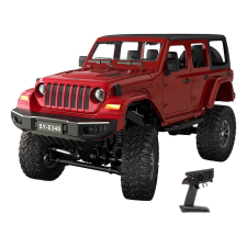 Double Eagle Jeep Wrangler sziklamászó távirányítós terepjáró piros makett