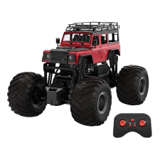Double Eagle Land Rover Defender távirányítós monster truck terepjáró piros makett