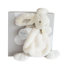 Doudou ajándékszett - plüss krémszínű nyuszi 26 cm plüssfigura