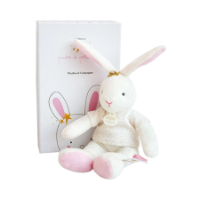 Doudou díszdobozos rózsaszín nyuszi plüss játék 25 cm plüssfigura