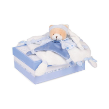 Doudou et Compagnie Paris Doudou Ajándék készlet - plüss mackó sapkával készségfejlesztő