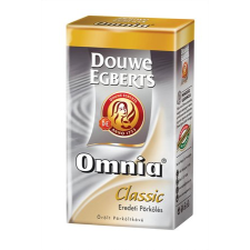 Douwe Egberts Omnia pörkölt kávé, őrölt, vákuumos csomagolásban , 250 g kávé