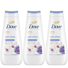 DOVE Advanced Care Anti-Stress Krémtusfürdő 3x400ml tusfürdők