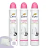 DOVE Advanced Care Invisible Care Izzadásgátló Dezodor 3x200ml + Ajándék Dove Neszesszer