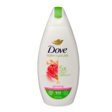 DOVE Care by Nature Glowing krémtusfürdő 400ml tusfürdők
