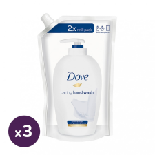 DOVE Deeply Nourishing folyékony szappan utántöltő 3x500 ml tisztító- és takarítószer, higiénia