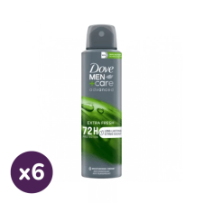 DOVE Men+Care Extra Fresh izzadásgátló aeroszol (6x150 ml) dezodor