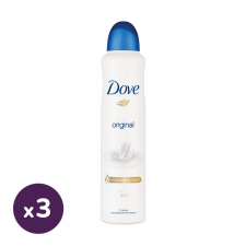 DOVE Original izzadásgátló spray 3x250 ml dezodor