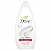 DOVE Silky Velvet Krémtusfürdő 3x450ml + Ajándék Utazóbögre